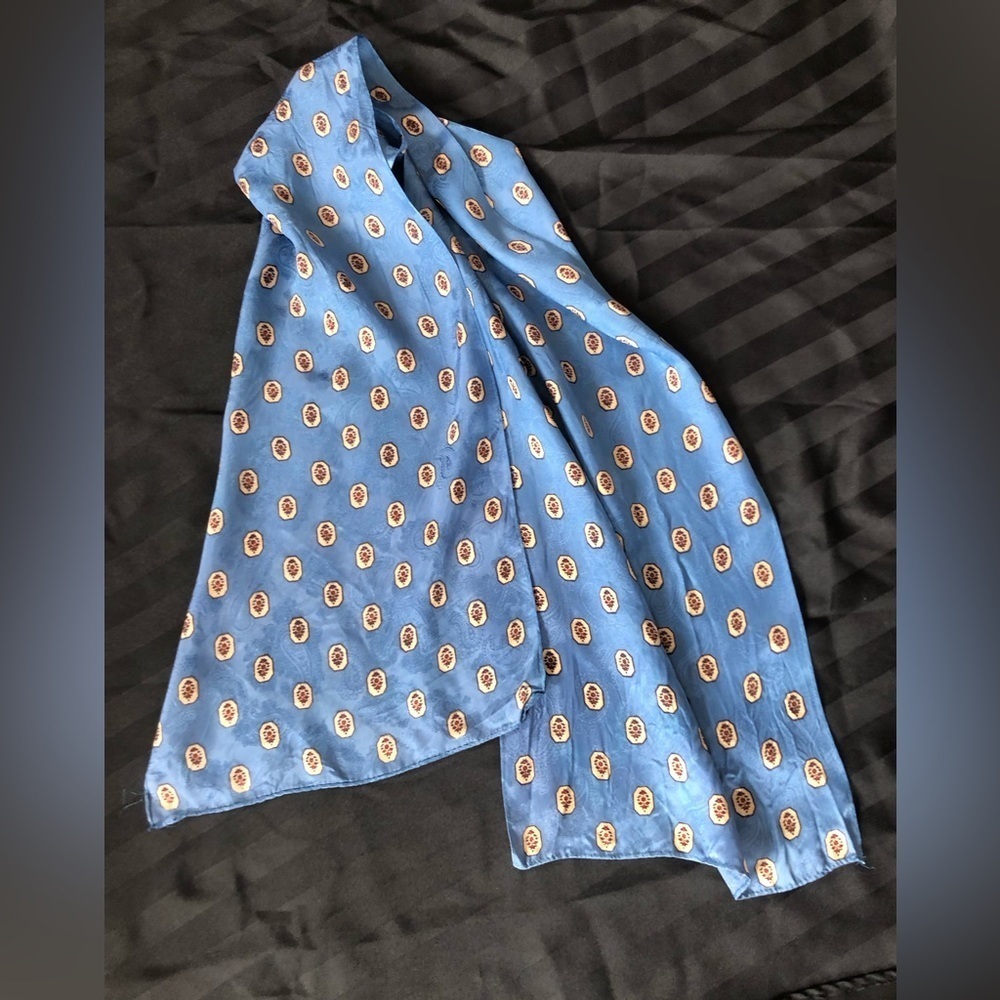 Vtg Glentex Paisley Print Scarf